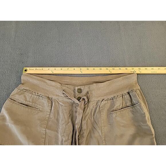 Soft Surroundings Weekender Cargo Pants XL Beige Boho Chic Relaxed Polished - Picture 4 of 8
